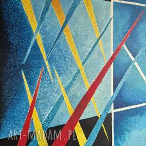 duży obraz olejny do salonu ręcznie malowany, obrazy olejne, abstrakcja