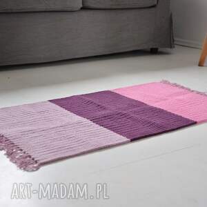 dywan bawełniany, dywanik ze sznurka z frędzlami sypialni