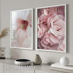 zestaw plakatów - 40x50 cm róża i magnolia gc 21 838 1070, plakaty