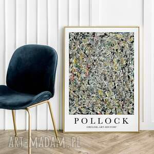 pollock obelisk - art history plakat 50x70 cm