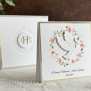 Prezent Pamiątka Pierwszej Komunii w pudełku z kopertą, 110