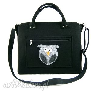 ręcznie wykonane torebki black chest & owl