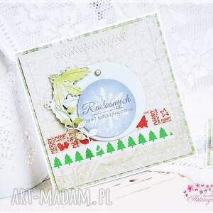 scrapbooking kartki kartka świąteczna, boże narodzenie