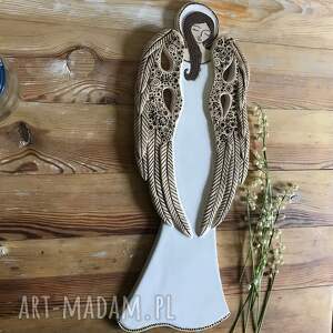anioł ceramiczny - ilovik, prezent, chrzest, ślub bierzmowanie