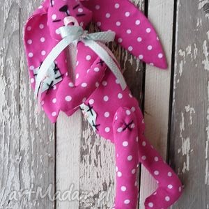 handmade maskotki królik nuna