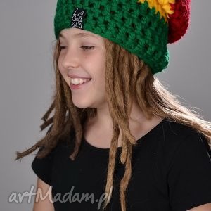 ręcznie wykonane czapki rasta 02