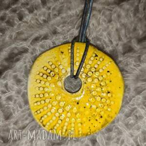 wisior ceramiczny naszyjnik, biżuteria, natura