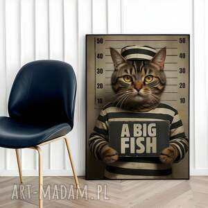 Prezent Poszukiwany kot - format 61x91 cm, plakat, plakaty