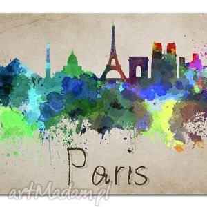 obraz XXL miasto paris 1 - 120x70cm obraz na płótnie paryż