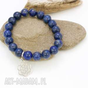 handmade bransoletka lapis lazuli