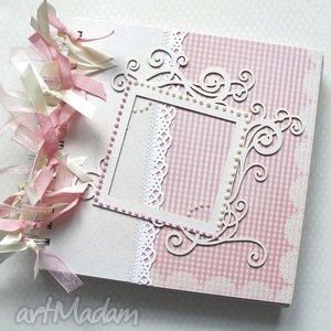 ręcznie wykonane scrapbooking albumy kolorowy świat - album dla dziewczynki