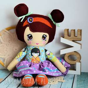 lalka bella - lilu 50 cm japonia, haftowana, bezpieczna, roczek dziewczynka