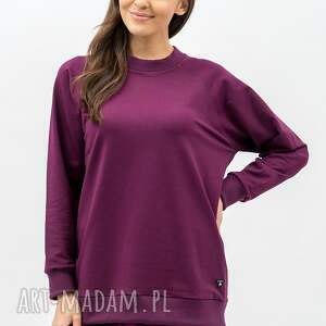 BLUZA DAMSKA RAGLAN BASIC - ADALET BAKŁAŻAN