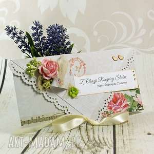 scrapbooking kartki kartka z okazji rocznicy ślubu - różane wspomnienia