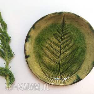 handmade ceramika talerzyk na biżuterię