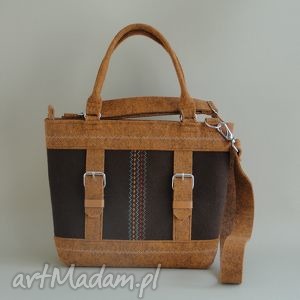 handmade na ramię torebka z klamrami