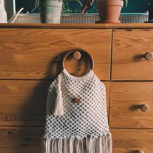 handmade torebki torebka boho listonoszka damska makrama pleciona