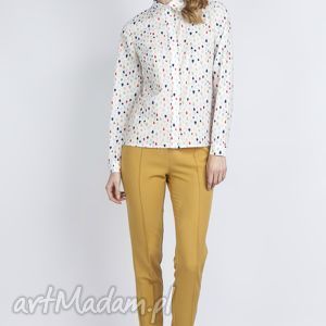 handmade bluzki elegancka koszula, k101 kropelki