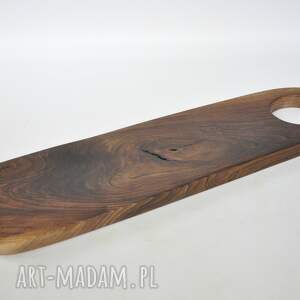 Deska długa orzechowa - pod gorące - 71 cm, kuchnia, stół