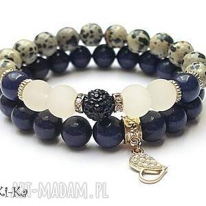 handmade navy blue /09 - 2014/ - duo