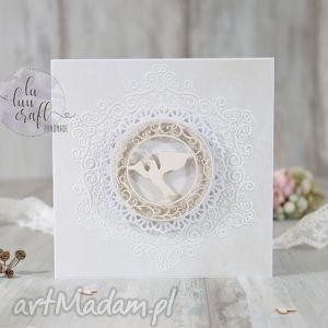 handmade scrapbooking kartki pamiątka chrztu świętego