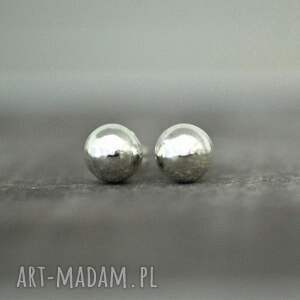 %u2665kuleczki%u2665 srebrne kolczyki - sterling 925 - MadamLili biżuteria