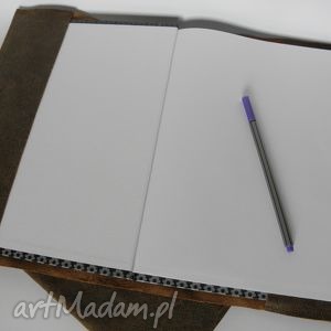 ręcznie wykonane notesy skórzana okładka na zeszyt / notatnik a4
