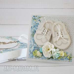 handmade scrapbooking kartki pamiątka chrztu świętego