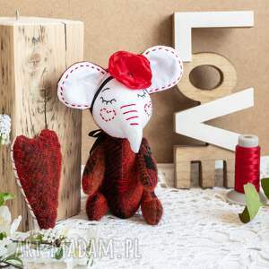 Słonica „Pani Pamięta wszystko” - dekoracja handmade