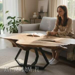 Duza ława stolik kawowy inwetycja na lata, stolikkawowy, drewno