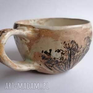 handmade ceramika kubek "koper" 2