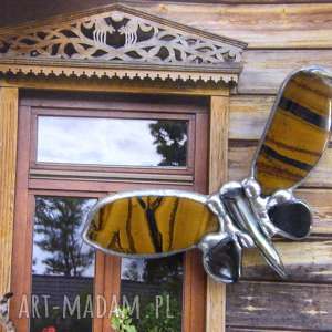handmade broszki broszka: mały motyl tygrysi