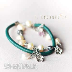 handmade flower and pearl