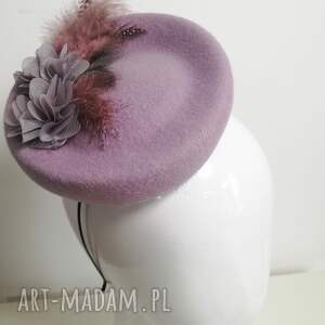 handmade ozdoby do włosów liliowa dama