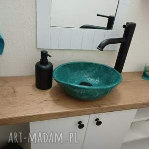 ręcznie wykonane ceramika owalna umywalka dekoracyjna