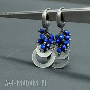 kolczyki 06- lapis lazuli biżuteria