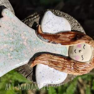 Aniołek ceramiczny handmade - wyjątkowa dekoracja domu