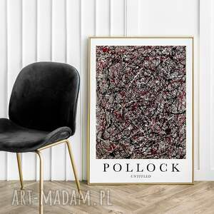 pollock untitled - plakat 50x70 cm, pollcok, obrazy