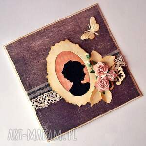 handmade scrapbooking kartki z kameą