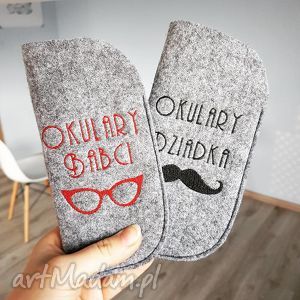 etui na okulary babci - Zapętlona Nitka