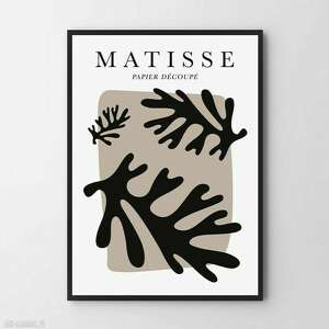 plakat obraz black matisse #4 A3 29.7x42.0cm