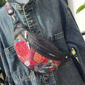 nerka m tropical garden miniportfelik gratis, unikatowa torebka, slow fashion