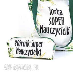 Prezent Zestaw dla nauczyciela - liście, dzień