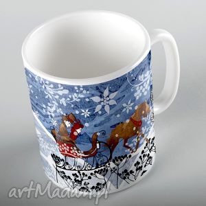 kubeczek na zimowe dni, bożonarodzeniowe, świąteczne, prezenty zima, ceramika