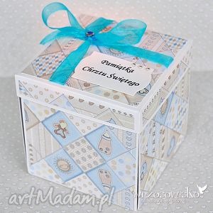 handmade scrapbooking kartki pamiątka chrztu personalizacja