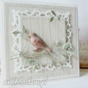 ręcznie robione scrapbooking kartki gałązka