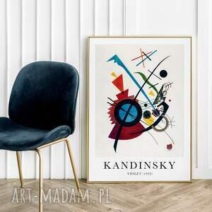 kandinsky abstrakcja - plakat 50x70 cm