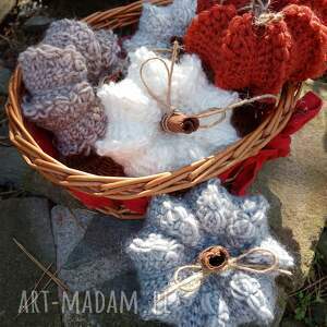 szydełkowe dynie/ fantazyjna dynia szydełkowa z cynamonowym ogonekiem/w 100