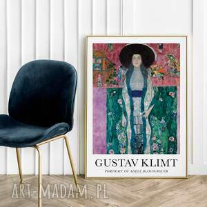 plakat gustav klimt portrait of adele bloch - bauer format 70x100 cm