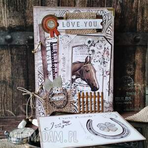 Dziennik/Notes/ pamiętnik romantyczny, koń - przyjaciel